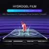 HD -krökt hydrogelfilm för Samsung Galaxy S8 S9 Plus S10 S20 S21 Ultra Screen Protector för Samsung Note 8 9 10 20 Ultra Film