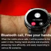 Horloges iwo Pro DM50 Smart Watch Sport IP68 Waterdichte AMOLED HD Volledig touchscreen Men Bluetooth Call 400MAH Batterij Smartwatch