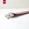 Muttco Verstellbarer Katzenkragen Das Baby Pink handgefertigte Haustierprodukte 2 Größen Metallschnalle Doppel -Stoffkatze Halsband UCC080