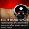 Watches 2023 Ny IP68 Swimming Waterproof Men Smart Watch Screen Visa Time 400mAh stort batteri NFC Bluetooth Call Smartwatch Man