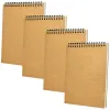 Notebooks 4 Pcs Students Write Note Taking Supplies Spiral Notebooks Work Writing On The Turn Planning Small