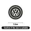 1/2pcs Silicone Car Coaster Water Cup Slot Pad non glipiste pour Volkswagen VW Golf 7 Touran Tiguan Bora Mk7 Beetle Polo Mk4 Passat