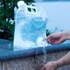 Hävlingsvattenbehållare Portable Water Storage Bag 5L/10L Foldbar vattenkantin för utomhus vandring av ryggsäck camping