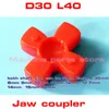 12PCS Flexibele Jaw Spider Plum Coupler-askoppeling 7/8/9/9.525/10/11/12.7/13/14/15/16mm D30 L40-42