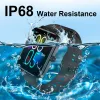 Watches Cubot C7 IP68 Waterproof Smartwatch Hevert Monitor Fitness för Android iOS Sport Smart Watch for Men Women för Xiami iPhone