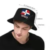 Emmer hoeden Dominicaanse Republiek vlag Coole fans zon schaduw Summer Fisherman Caps Fishing Hat240410