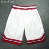 2024 hommes shorts de basket-ball Team Slam Hiphop Street Basketball Shorts avec poche Men Training Running Shorts