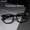 Lunettes de soleil Frames Katkani Ultra-Light Fashion Fily Flexible Tr90 Lunes Femmes Femmes Retro Ovales OVAL OVATIQUE PEULAGSES POUR HOMMES