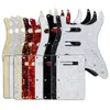 FLEOR Set of Vintage 8 Hole SSS Electric Guitar Pickguard Pick Guard +Back Plate + Screws for ST Guitar Parts,8 Colors Choose