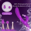 Klitoris G -vibrator för kvinnor som sprutar klitorisvibrator med 9 x9 vibrationslägen, kanin vibrator sexleksak för kvinnor, vibratorer för vuxen sex nöje