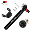 Westbike Tragbare Fahrradpumpe 300psi Druckmessstiche Radfahrerflüsse Schrader Presta Ventil MTB Road Fahrrad Mini Handpumpe