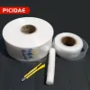 PE Roll Film Plastic Dust Bag Slender Strip High Pressure Plat Mouth Transparent Mailing Packaging Food Hardware Lamp Tube Toys