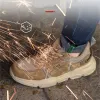 Scarpe da saldatura stivali stivali da saldatura uomini donne inverno industria in acciaio tea