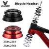 VIARON Bicycle Headset 4455ST/4456ST CNC 11/8"-11/2" Sealed Bearing Straight Tapered Tube Fork MTB Bike Headset