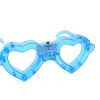 LED -glasögon Flash Lysande blind Eyewear Light Eye Mask Blinking Glödande glasögon Bröllop Carnival Dance Bar Party Christmas Toy