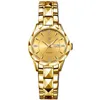 Armbanduhren Binbond Japan Quarz Bewegung Golden Watches Frauen Top Edelstahlgurt Date Week Uhr Reloj Hombre
