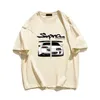 Camiseta gráfica de carros de anime japoneses Homens de algodão de algodão Harajuku Tee de grandes dimensões Y2K Clothes Streetwear 240409