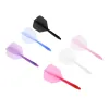 6 PCS Flight de fléchettes professionnelles 2BA VIS Soft In-One Dart Flight Durable Anti-Fall Flight Plast Folt de 80 mm en plastique 6 couleurs