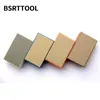 BSRTTOOL Diamond hand polishing pad Resin Arc Shape Back Hand Stone Polishing Rinding Ceramic Tile Diamond Abrasive Pads