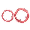 Deckas Chainring 96 BCD Round 32 34 36 38 T لوحة أسنان واحدة MTB Mountain Bike 96BCD ROAD M4000 M4050 NX GX X1