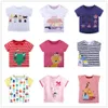 T-shirts Casual Baby Girls T Shirts Toddler Girl Jumper Tee Shirt Summer Princess Girls Blouse Cartoon Animal T-shirt Kids Tops Cotton 240410