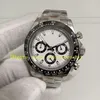 11 Style With Box Chrono Watch Authentic Picture Quartz Chronograph Sport 116506 Mens 40mm 116500LN Ceramic White Dial 904L Steel Bracelet 116508 Gold Watches