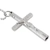 Jesus Cross 6mm Drum Key Wrench Drum Key Chain Silver Necklace Cross Drum Head Tuning Key