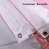 0,38 mm Translucide PVC TARPAULIN PET MAISON COUVERT