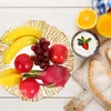 Dijkartikelen Serveer Derecht Glass Schotel Fruitschalen Tafel Hoogteel Tray Multipurpos Gold Decor