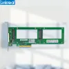 Kaarten LinkReal 2x U.2 SFF8639 SSD naar PCI Express 3.0 Gen 3 X8 Card U.2 NVME SSD ADAPTERLRNV94N8