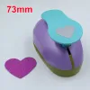 Punch Free Ship 1 "Loved Wave Power Paper/Eva Foam Craft Punch Scrapbook Punzieri fatti a mano Hears Hole Punch Heart Puncher