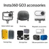 Accessori Azione Accessori per fotocamera per insta360 GO 3 BODY BASS / METAL CAGE / GO3 Custodia protettiva in silicone / Rilascio rapido magnetico