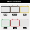 A4 Plastic Supermarket Poster Hanger Frame Hanging Kit Shop Product Name Price Listing Advertising Display Frame With Pop Clip