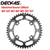 Deckas 104BCD 40/42/44/46/48/50/52T MTBバイクスプロケットホイール、8-12SPEED無料配送用アルミニウムマウンテンバイクチェーンリング