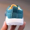 Sneakers Boîtiers des premiers marcheurs avec un motif drôle de grands yeux 2020 Fashion Baby Boy Mandis causal et Toddler Girl Nonslip Shoe