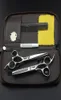 TONIGUY stainless steel hair scissors 55 inch60 inch barber professional 6CR cuttingthinning kit8602313