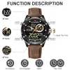 NaviForce Digital Men Watch Watoof Waterproof na rękę na rękę Kwarcowy zegar Sport Sport Watch Mężczyzna wielkie zegarki Mężczyźni Mężczyzny Masculino 240322