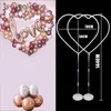 144cm Heart Shaped Balloon Stand Wedding Parties Decorations Love Balloons Wreath Arch Frame Valentines Day Bridal Ballons Deco Pa302d