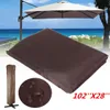 Garden Patio Paraplu Regen Cover Waterdichte polyester Luifel Beschermende Cover Tas Outdoor Rain Gear Accessoires Passen 9-11ft