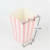Nowy 6/12PCS Pink Dot Wave Paper Papier popcorn popcor