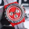 40X12.4 Cal.4801 Chronograph Movement TW 116508 Factory AAAAA Male Watch Watches Ceramic Watch Mens Superclone Carbonfiber DIW 741 montredeluxe montredeluxe
