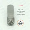 Crown/Buddha/Smile Face/Infinity Design stamp,DIY Bracelet/jewelry symbols steel stamp,6MM