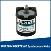 68Ktyz AC Synkronmotor 28W 220V 2,5 rpm-110 varv / minutmotor Permanent Magnet Motor CW CCW