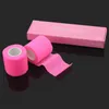 Tattoo Grip Cover Wrap Bright Pink 6pcs12pcs24pcsDenergy PMU Pen Tape Sports Adherent Accessories 240408