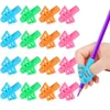 4/16pcs crianças escrevendo lápis Pen Holder Aprendizagem Prática de Aprendizagem de Silicone Aperte a Correção da Postura de Handrogada Infantil
