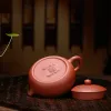 Yixing cinese Tea Pot fatto a mano Clay viola Clay Xishi TEAPOT AUTUNIC ORE BEAZIA OOLONG OOLONG TEA GIFTS PROPRIETURA 120ML