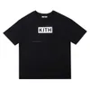 Kith Mens Design T-Shirt Frühling Sommer 3Color T-Shirts Urlaub Kurzarm Casual Briefe Drucken Tops Größe Range S-XXL