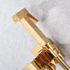 Onyzpily Bidet Faucet Brass Toos Toos Mixer Modal Hot Water Mixer Crane Square Summer Sprayer Head