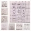 2020 English Alphabet Letter Clear Stamps Diy Scrapbooking Craft Supplies Silicone Seal Fotoalbum Transparent för stämpel