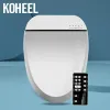 KoHeel Intelligent Toalett Seat Cover Smart Toalett Seat Cover Elektronisk Bidet Cover Clean Dry Seat Heat WC